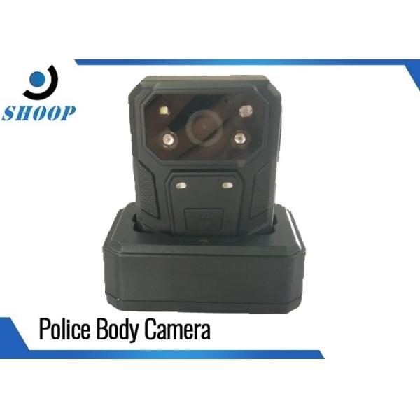 Buy Build - In GPS Law Enforcement Body Camera , Police Body Cameras With 140 Degree Angle at wholesale prices