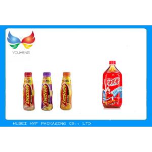 High Intensity PVC Shrink Film Rolls High Performance For Fruit Juices , Tea