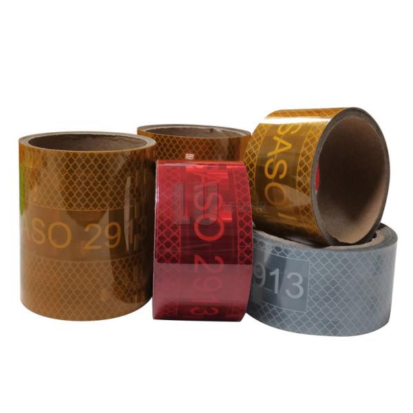 Trucks and Vehicles PVC PET Material Aluminizing SASO 2913 Reflective Tape