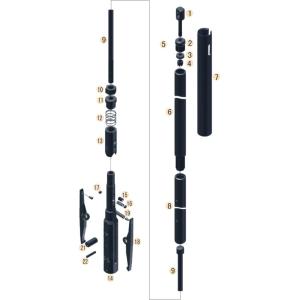 Wireline Core Drill Parts BQ NQ HQ PQ AQU BQU NQU Ezy Lock