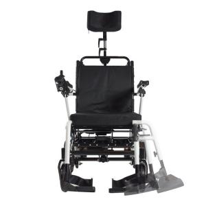 Portable Aluminum Alloy Collapsible Power Wheelchair For Disabled