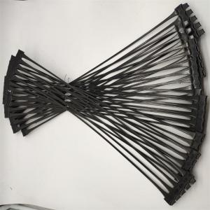 Roadbed Construction Simplified Uniaxial Plastic Geogrid with HDPE and PP