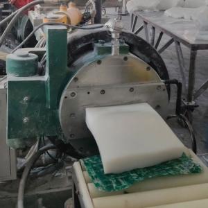 22Kw Hot Feed Rubber Extruder Uses 120mm High Strength Wear Resistant Screw