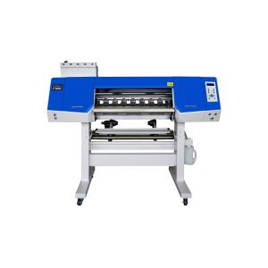 7070 Dual Head Film Printer Roll To Roll Uv Inkjet Digital Label Printer Uv Dtf