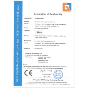 Zhongshan Xiangteng Lighting Co., Ltd Certifications