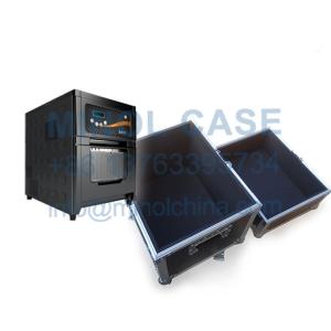 Aluminum HITI720L Printer Flight Case With Caster Board