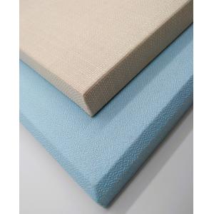 Office Ceiling Fabric Wrapped Acoustic Panel Board Fireproof Noise Reduction