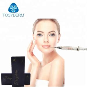 Eco Friendly 1ml Hyaluronic Acid Facial Filler , Injection Face Wrinkle Filler