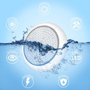 Multipurpose Plastic Wall Mounted LED Pool Light 160MM Resin Filled