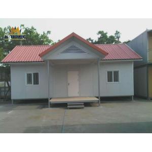 Ready -made Steel Frame Prefab Houses For Family Living