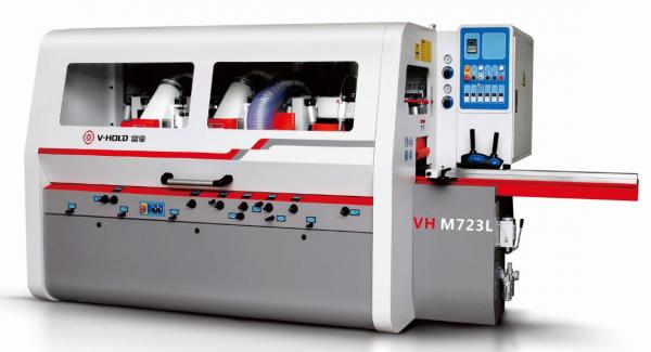 Heavy Duty Four Side Moulder VH-M723L for making woodenlfoor,wooden door and hard wood line,etc.Can do deep cutting