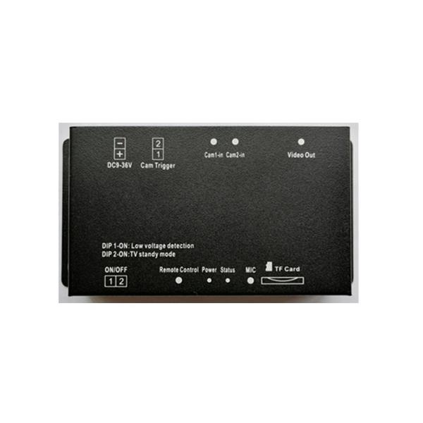 Portable Mini 2 Channel Video Recorder Full HD Car Vehicle Blackbox 170 Degree