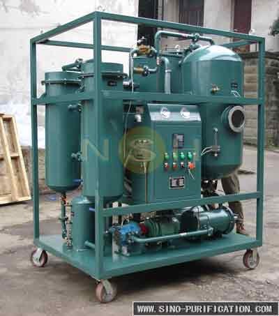 Buy Emulsified Trubine Oil Purifier Turbine Oil Filtration Machine 600L/H at wholesale prices