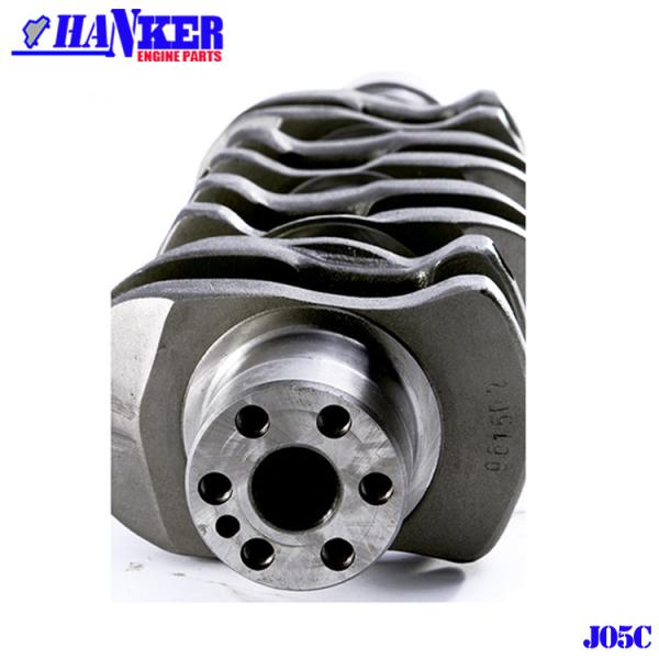 J05C J05E Forged Steel Crankshaft SK210-8 SK250-8 SK200-8 For Hino 13411-2281 134112281