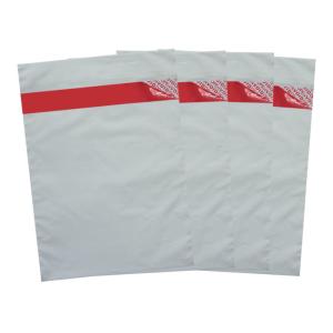 China Plastic Tamper Evident Seal Bag Security Transportation Packaging Bags on sale