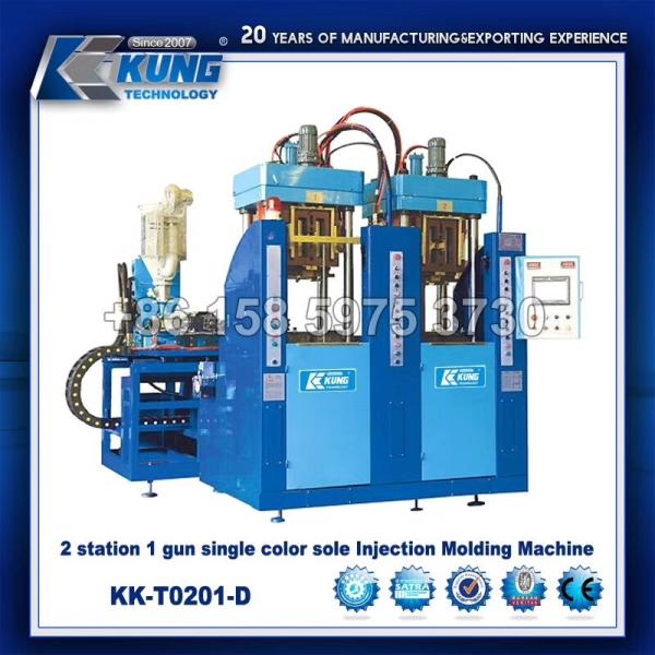 Hot Selling Single and Double Color TR Sole Machine