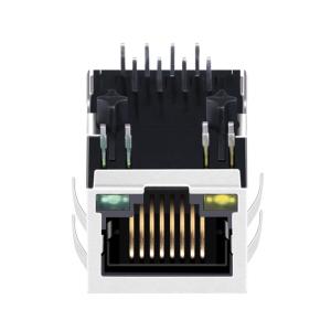 LPJ0012GDNL Networking Rj45 Modular Jack Cross Tab-Down 7499011121