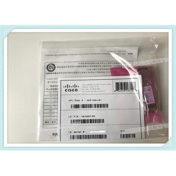 Single Mode 10G Fiber Optical Transceiver , GENIUNE Cisco SFP-10G-LR 10GBASE-LR