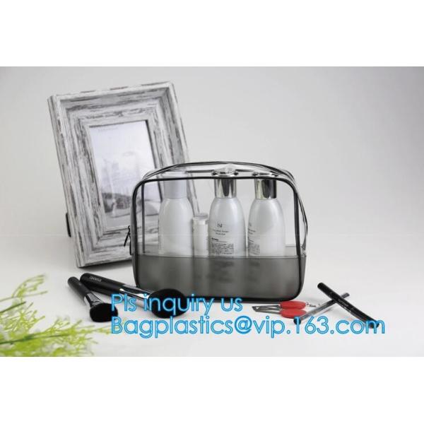 PVC tube handle carrier bag, Plastic Tube Cylindrical PVC packing Bag, PVC tube bag with handle for shampoo package, bag