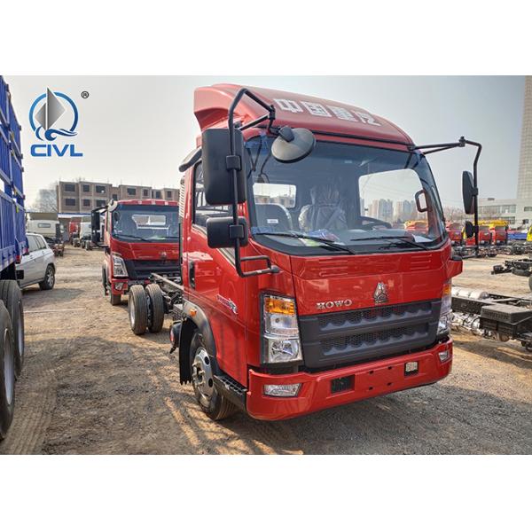 Hw76 Cabin Mobile Light Duty Commercial Trucks Fence Cargo Truck Colour white /red