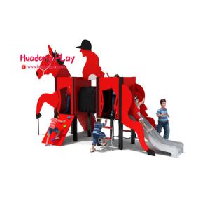 Quality Customerized Size Plastic Play Equipment , Play Ground Set Cad Instruction for sale