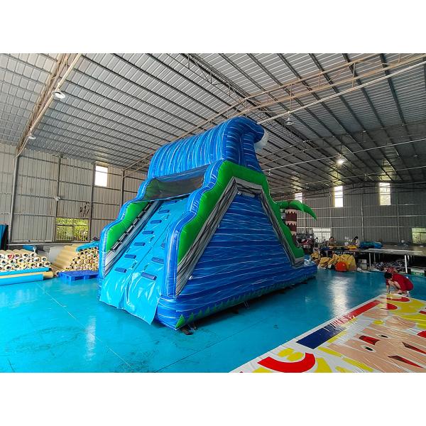 EN14960 8x3x4m Inflatable Water Slides Indoor Inflatable Water Bounce House
