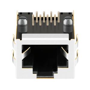 LPJE101CNL Side Entry Pcb Connector Shielded RJ45 Modular Jacks