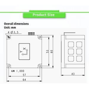 Precise Positioning Fiber Optic Gyroscope Sensor Navigation Inertial System