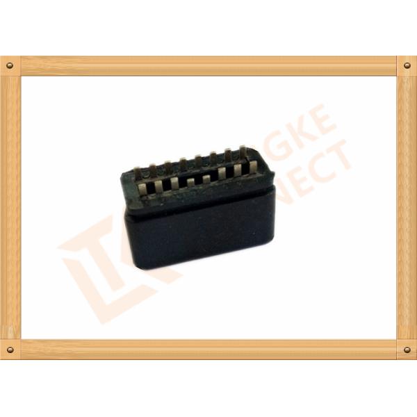 24V Universal Obd2 Connector / Car Diagnostic Connector Nickel Or Golden Plated Pins