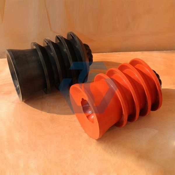 Oilfield Downhole Tools Cementing Top And Bottom Stopper / Rubber Plugs Standard Cementing Plug