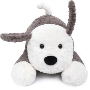 4Lbs Large Heated Unscented Microwavable Dog Throw Pillow 24inch Weighted