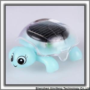 Mini Solar Powered Tortoise Educational Toy Cute Plastic Turtle