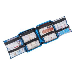 Large Vehicle First Aid Kit With Compartments Mesh Bag Handles 24x19x6.5cm
