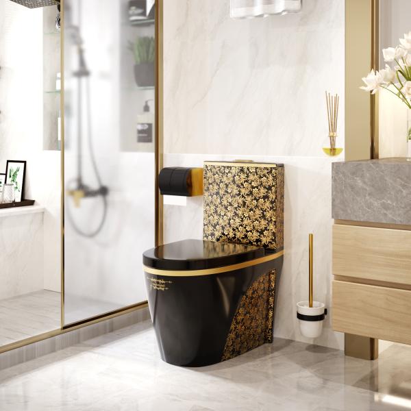 Buy Water Saving Siphonic One Piece Toilet Sanitary Wares Bathroom Sets at wholesale prices