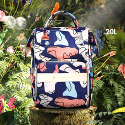 Waterproof Ourtdoor Polylester Large Diaper Bag Backpack 15L 20L