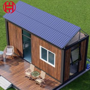 Modern Apartment Design Style Prefabricated Modular Container House with Solar
