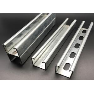 Building Material Slotted Solid Cold Formed Unistrut Channel