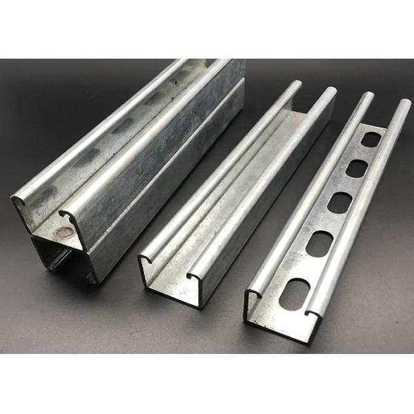 Buy Building Material Slotted Solid Cold Formed Unistrut Channel at wholesale prices