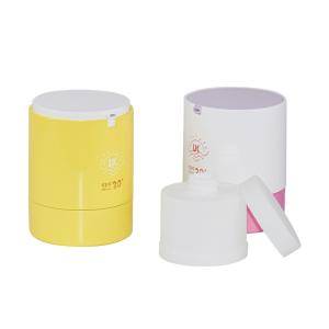 China Replaceable Airless Pump Jar Sunscreen PP 50g Innovation Refillable Packaging on sale