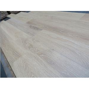 China White Washed American White Oak Engineered Wood Flooring 910 x 125 x 15MM with E0 Formaldehyde Emission on sale