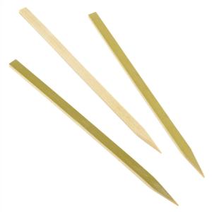 15cm Bamboo Paddle Picks Skewers for BBQ 100packs