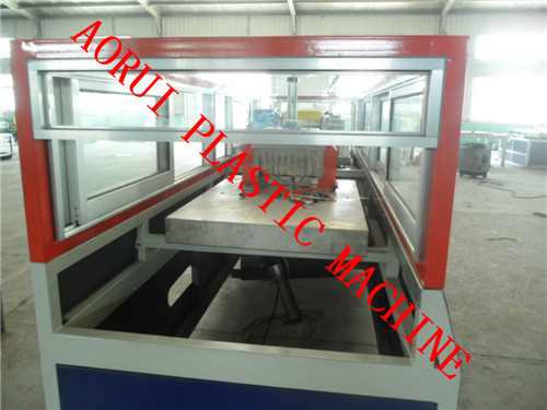 Buy WPC Chair Profile Plastic Extrusion Line , Bench Profile Machine at wholesale prices