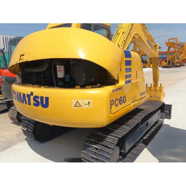 Excellent Performance Komatsu PC60 Used Excavator 6000 KG Hydraulic Excavator Crawler