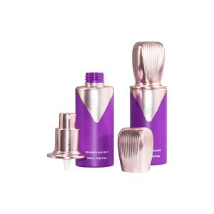 Luxury cosmetics packaging for lotion 120ml PETG bottle