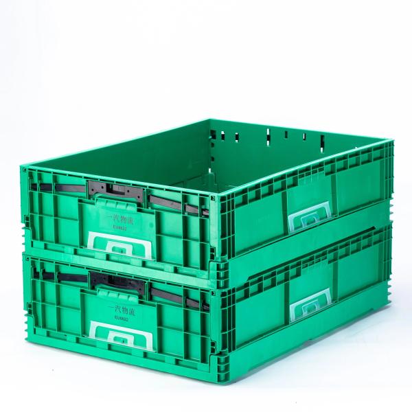Collapsible Vegetable Crate for Easy Transport and Customized Storage in