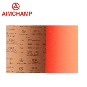 Ceramic Alumina Abrasive Cloth Roll Coated Sanding Belt 1380x51m