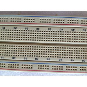 Experiment Brown Electronic Prototype Board ABS Plastic 840 Tie - Points