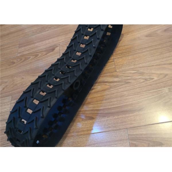 Buy Robot 123mm Width Undercarriage Rubber Crawler Tracks at wholesale prices