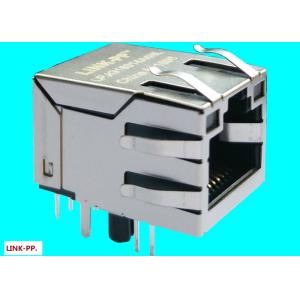 1840711-8 | Modular Jack Gigabit , Shielded With Led LPJG16540AENL