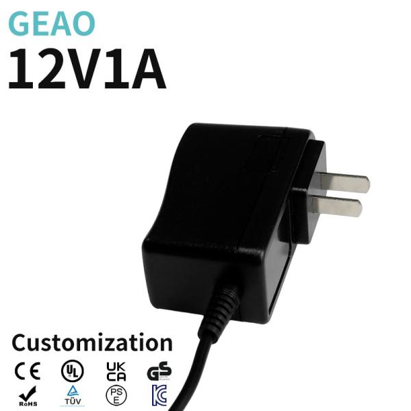 Buy 15w 12V 1A Wall Mount Power Supply Adapters For Heated Blanket ROHS at wholesale prices